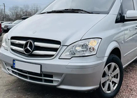 Mercedes Vito W639 2004–2014 Nerezové lišty na lem masky chladiče 2010-2015 (nerez) fotografie 3