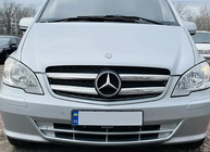 Mercedes Vito W639 2004–2014 Nerezové lišty na lem masky chladiče 2010-2015 (nerez) fotografie 1