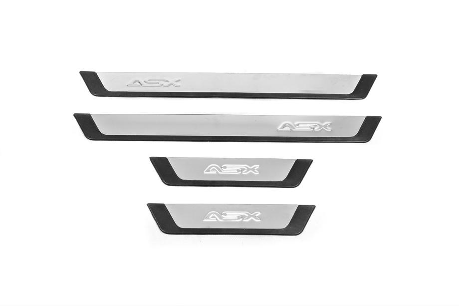 Mitsubishi ASX 2010–2023 Kryty prahu Flexill (4 ks, nerez) Image