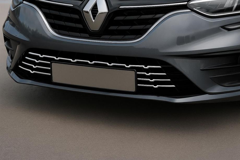 Renault Megane IV 2016–2025 Nerezové lišty na nárazník 2021+ (7 ks) Image