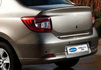 Dacia Logan II 2013–2022 Nerezová lišta na hranu víka kufru 2013-2018 (nerez) fotografie 1