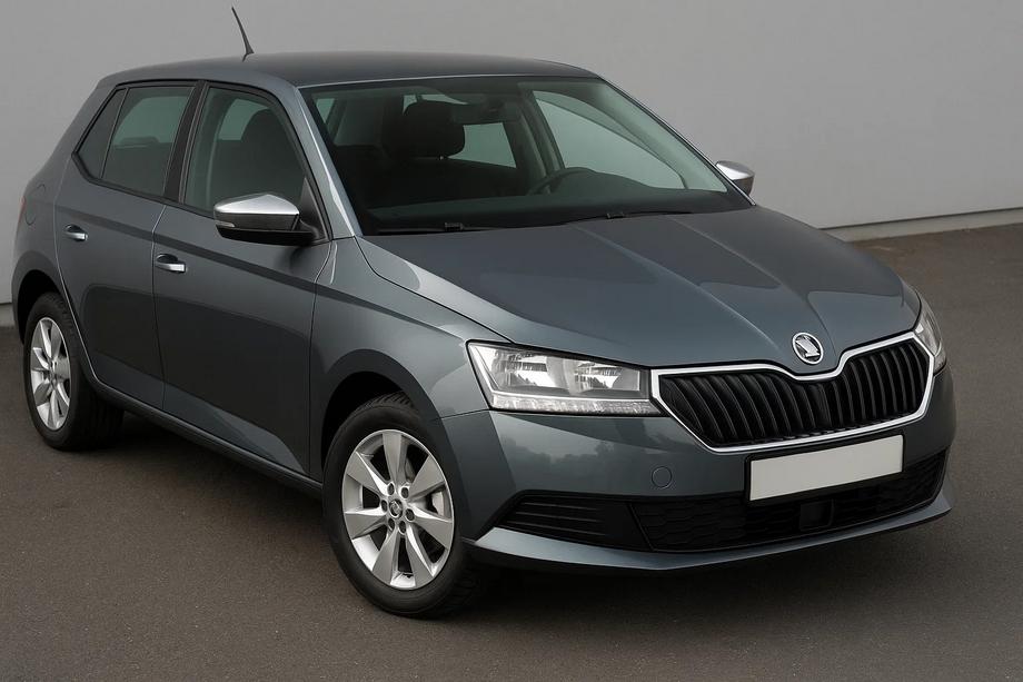 Skoda Fabia 2014–2021 Nerezové kryty zrcátek s výřezem pro směrovku (2 ks) Image