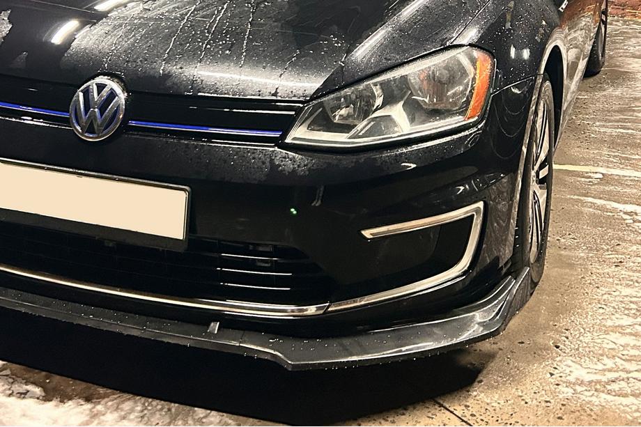 Volkswagen Golf 7/E-Golf 2012–2020 Přední lip spoiler na nárazník (pro sériový nárazník, 2017-2020, ABS plast) Fotografie 1