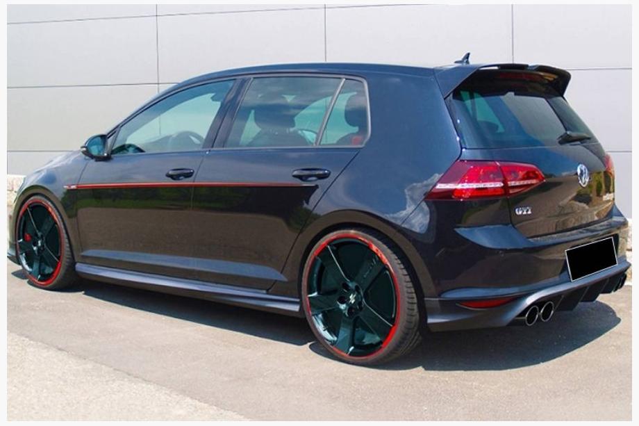 Volkswagen Golf 7/E-Golf 2012–2020 Spoiler DPT (pro GTI / R HB, ABS plast) Image