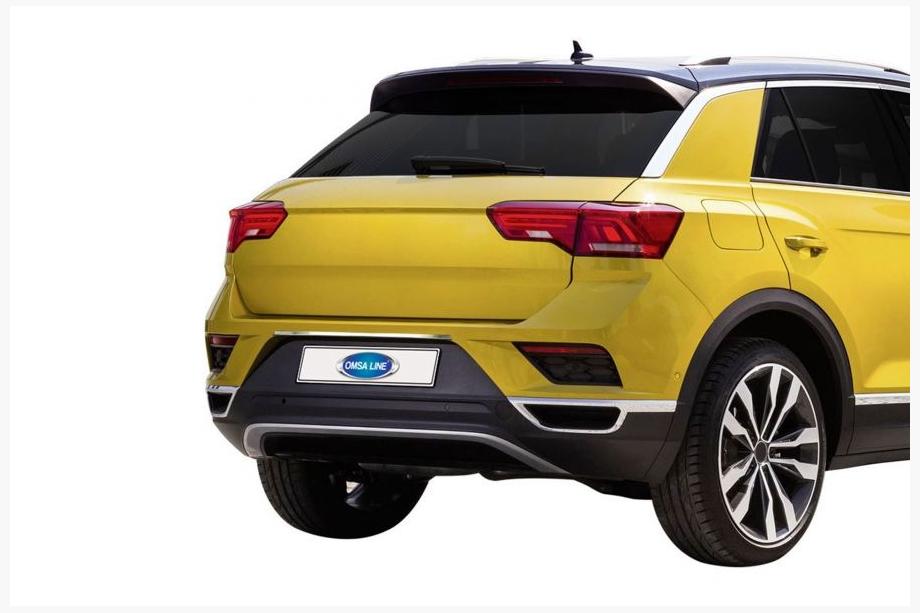 Volkswagen T-Roc 2017–2025 Nerezová lišta nad SPZ (OmsaLine) Image