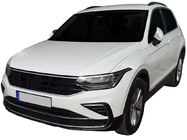 Volkswagen Tiguan 2016–2023 Chromové kryty mlhových světel 2020+ (4 ks, nerez) fotografie 4