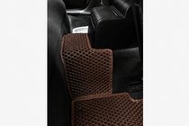 BMW řada 3 E46 1998–2006 Autokoberce EVA (hnědé) fotografie 4