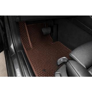Autokoberce EVA (hnědé) BMW řada 3 E46 1998–2006 fotografie 1