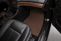 BMW řada 5 E39 1996–2003 Autokoberce EVA (hnědé) fotografie 2
