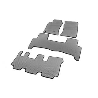 EVA autokoberce do interiéru (3 řady, šedé) Toyota Land Cruiser Prado 120 2002–2009 fotografie 2