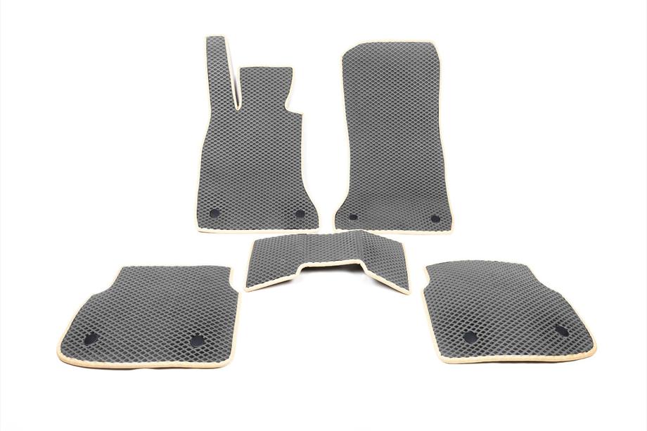 BMW řady 7 F01/F02 2008–2015 EVA autokoberce (pro F02, béžové) Image