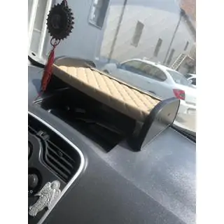 Odkládací polička na palubní desku (béžová) fotografie 2