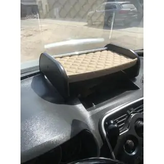 Odkládací polička na palubní desku (béžová) fotografie 1