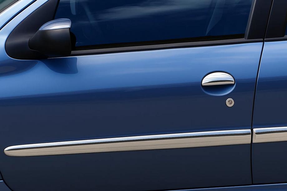 Peugeot 206 1998–2024 Nerezové lišty na dveře (4 ks) Image