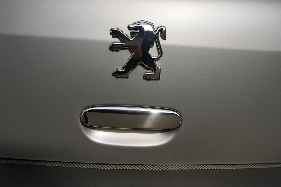 Peugeot 307 2001–2008 Chromový kryt kliky kufru (nerez) Image