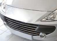 Peugeot 307 2001–2008 Nerezové lišty na masku chladiče (2005-2008, 5 ks) fotografie 1