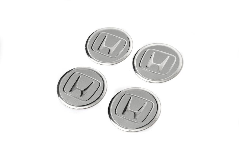 Honda Samolepky na středové krytky V2 60 mm (4 ks) Fotografie 2