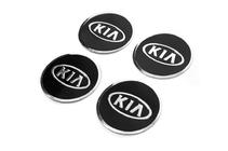 KIA Samolepky na středové krytky V1 60 mm (4 ks) fotografie 2