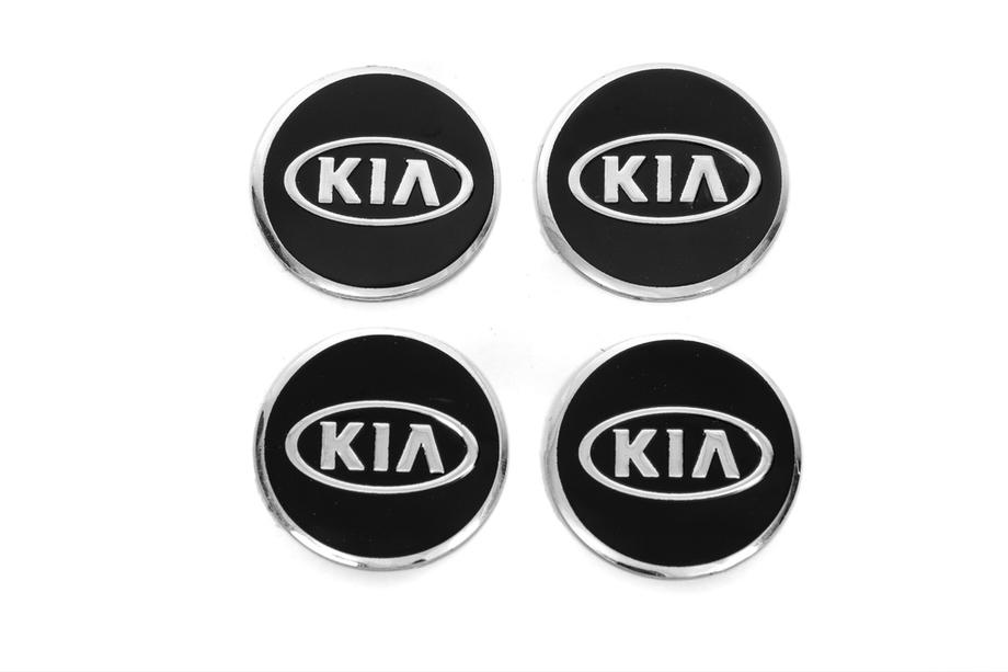 KIA Samolepky na středové krytky V1 60 mm (4 ks) Image
