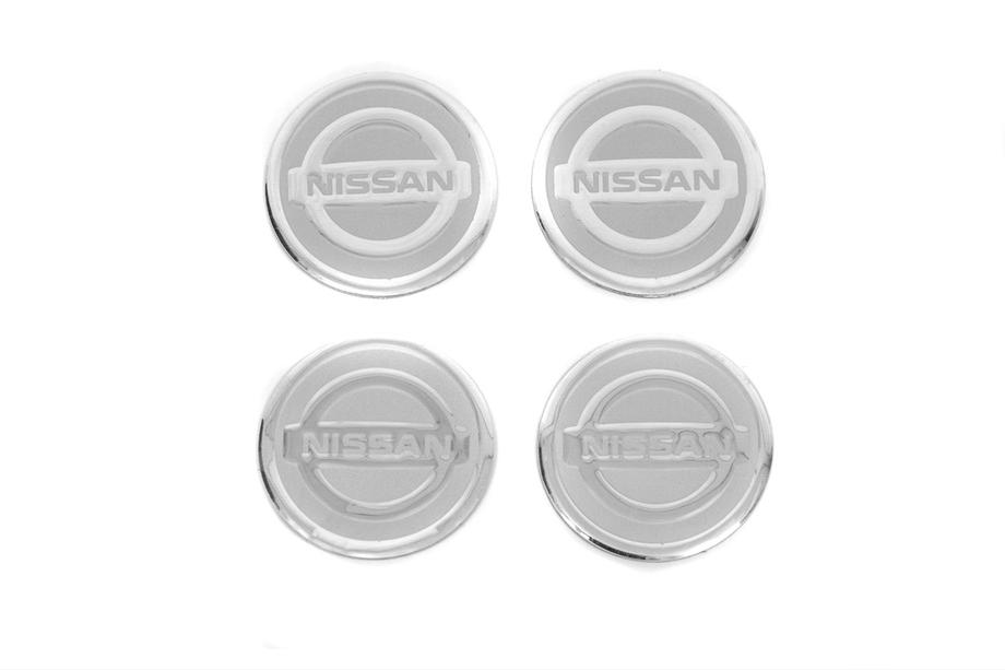 Nissan Samolepky na středové krytky V2 60 mm (4 ks) Image