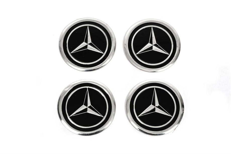 Mercedes-Benz Samolepky na středové krytky V1 60 mm (4 ks) Image