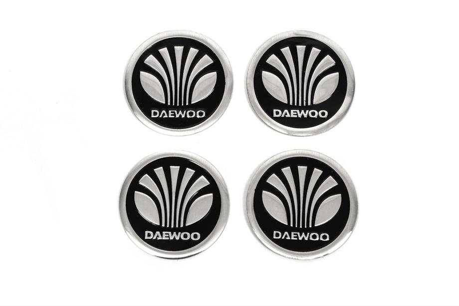 Daewoo Samolepky na středové krytky V1 60 mm (4 ks) Image
