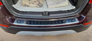 Buick Encore 2013–2019 Ochranná lišta na zadní nárazník V-1 Carmos (nerez) fotografie 2