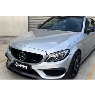 Přední maska Panamericana GT Black (pro Avantgarde/AMG-Line/C43 AMG) Mercedes C-Class W205 2014–2021 fotografie 3
