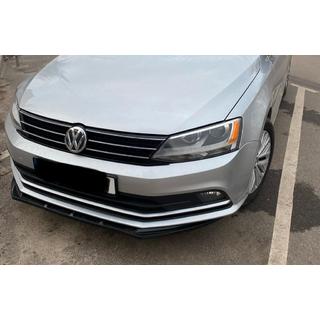 Nástavec na přední nárazník Lip (2010-2018, černý lesk) Volkswagen Jetta 2011–2018 fotografie 1