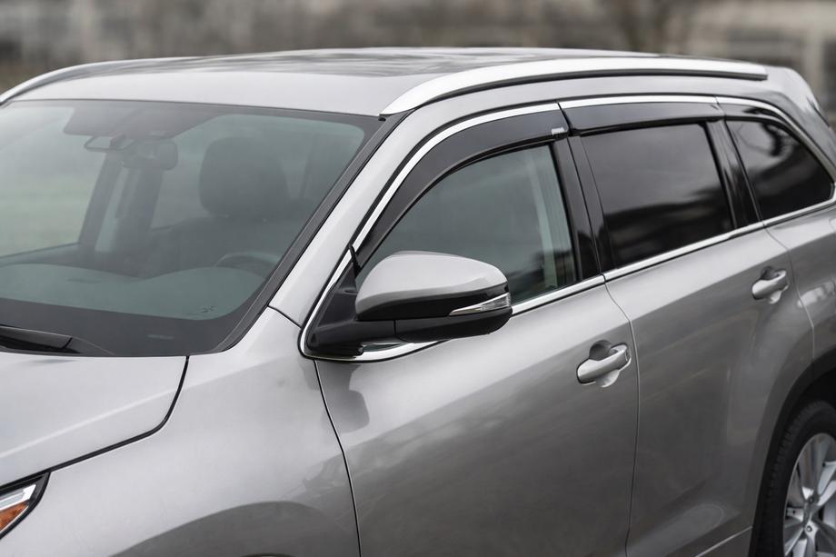 Toyota Highlander 2013–2019 Okenní ofuky s chromovanou lištou (4 ks, Niken) Image