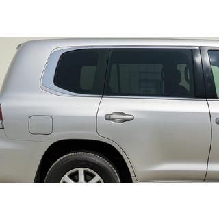 Chromové okenní lišty Design LC300 (nerez) Toyota Land Cruiser 200 2007–2021 fotografie 2