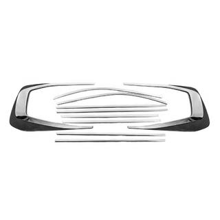 Chromové okenní lišty Design LC300 (nerez) Toyota Land Cruiser 200 2007–2021 fotografie 3