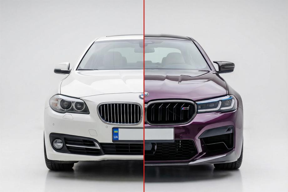BMW řada 5 F10/F11 2010–2016 Restylingový kit na G30 M5 CS 2021 Image
