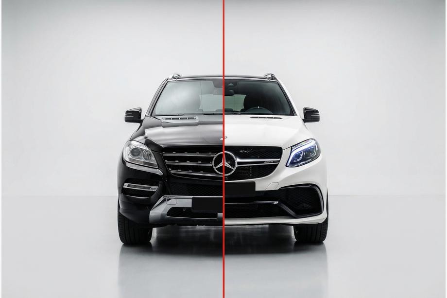 Mercedes GLE/ML třída W166 2011–2018 Facelift kit ML na GLE AMG Fotografie 1