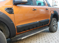 Ford Ranger 2011–2022 Lišty dveří EuroCap (4 ks, ABS) fotografie 1