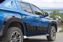 Fiat Fullback 2016– Lišty dveří EuroCap (6 ks, ABS) fotografie 2