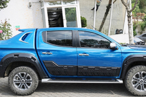 Fiat Fullback 2016– Lišty dveří EuroCap (6 ks, ABS) fotografie 1