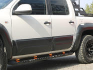 Volkswagen Amarok 2010–2022 Lišty dveří EuroCap (6 ks, ABS) fotografie 1
