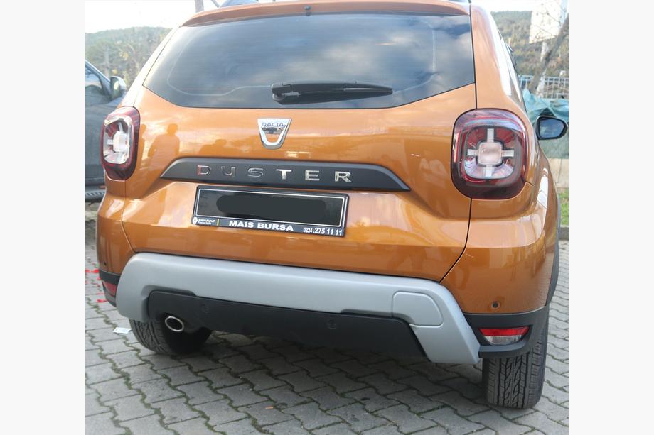 Dacia Duster 2018–2024 Nástavec zadního nárazníku U-Type (ABS, šedý) Image