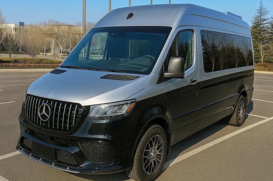 Mercedes Sprinter W907/W910 2018– Přední nárazník s mřížkou V1 (AMG) Image