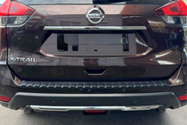 Nissan X-trail T32/Rogue 2014–2021 Ochranná lišta zadního nárazníku EuroCap (2017-2021, ABS) fotografie 1