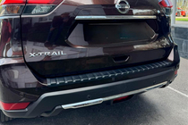 Nissan X-trail T32/Rogue 2014–2021 Ochranná lišta zadního nárazníku EuroCap (2017-2021, ABS) fotografie 5