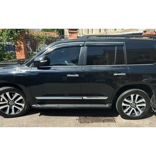 Okenní ofuky s chromovanou lištou (4 ks, Niken) Toyota Land Cruiser 200 2007–2021 fotografie 2