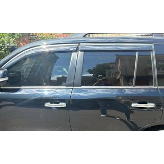 Okenní ofuky s chromovanou lištou (4 ks, Niken) Toyota Land Cruiser 200 2007–2021 fotografie 1