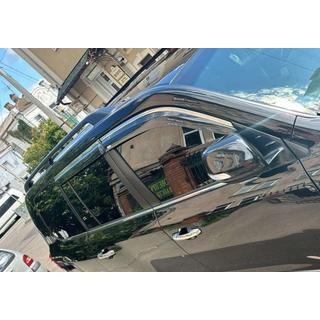 Okenní ofuky s chromovanou lištou (4 ks, Niken) Lexus LX570/450d 2008–2022 fotografie 3