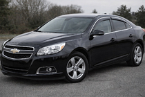Chevrolet Malibu 2011–2018 Okenní ofuky s chromovanou lištou (4 ks, Niken) fotografie 1