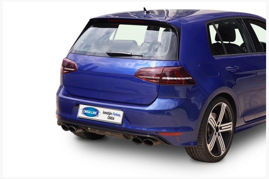 Volkswagen Golf 7/E-Golf 2012–2020 Spoiler Meliset HB (4 ks, ABS plast) Image