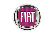 Fiat Emblém (červený V2, samolepicí) 120 mm fotografie 1