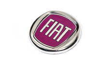 Fiat Emblém (červený V2, samolepicí) 120 mm fotografie 2