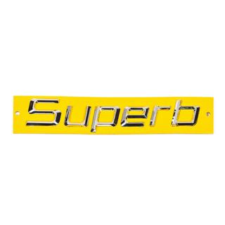Nápis Superb 2009-2013 (170 x 30 mm) Skoda Superb 2009–2015 fotografie 2